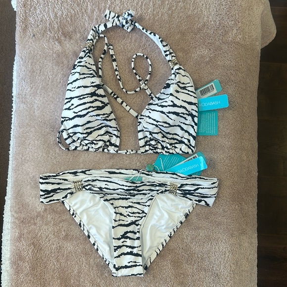 Melissa Odabash Other - melissa Odabash bikini new, Grenada top/Bottom tiger, black and white